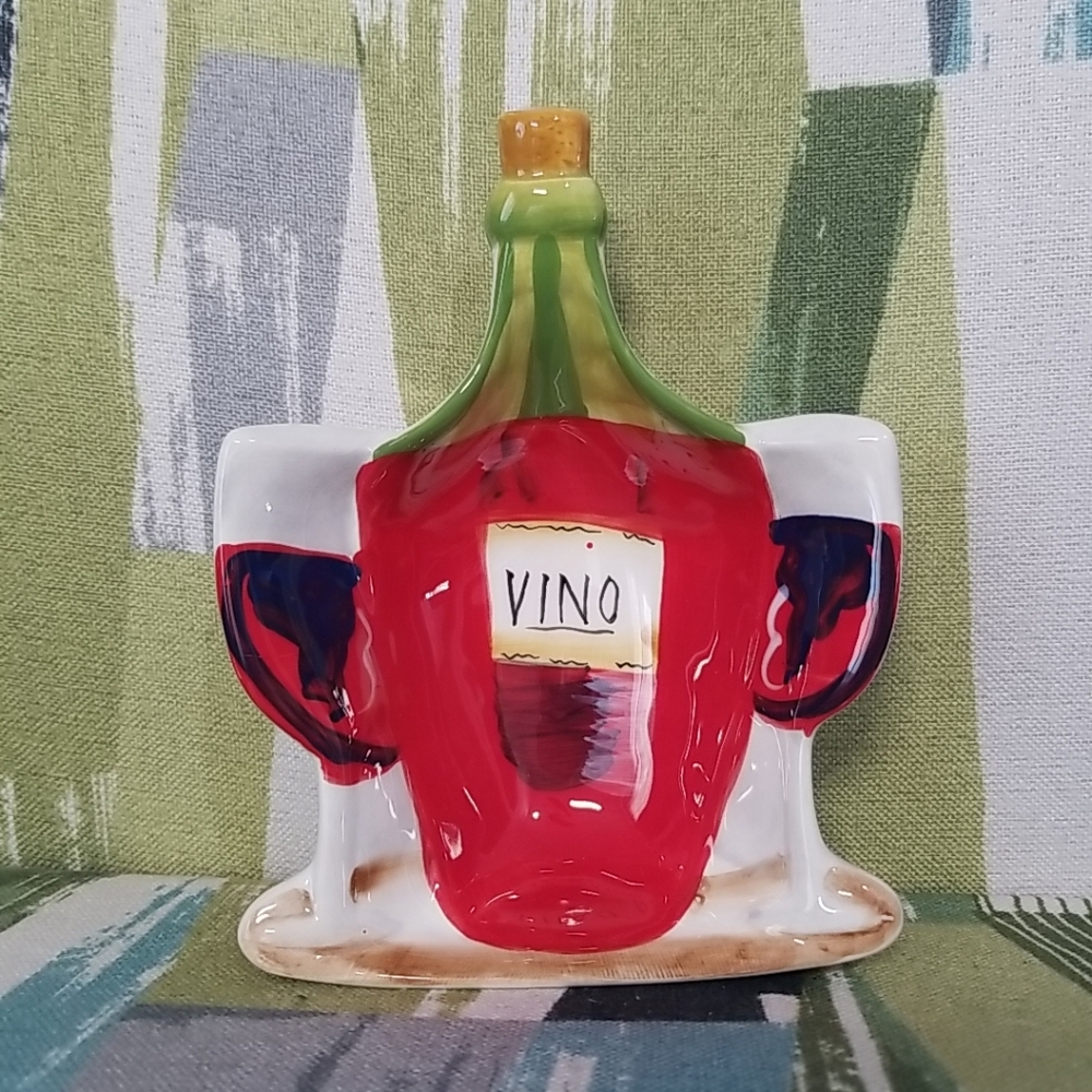 Quirky Certified International By Tracy Flickinger Dipping Dish/Dressing Bowl/Tr
